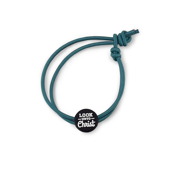 Look Unto Christ 2025 Youth Theme Waxed Cord Bracelet for The
