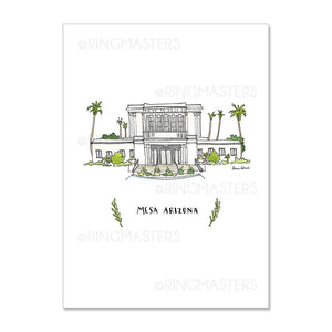 Provo Utah Temple 5x7 Print