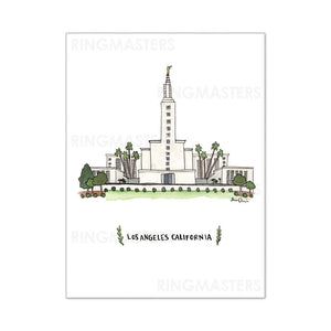 Provo Utah Temple 5x7 Print