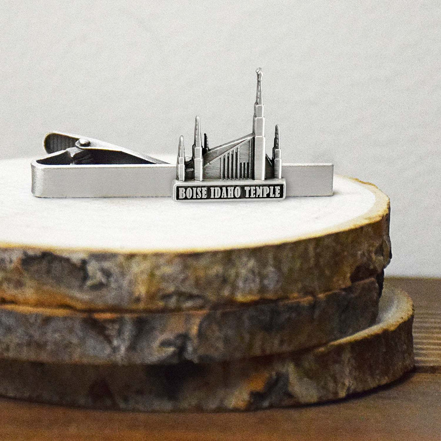 Boise Idaho Temple Tie Bar