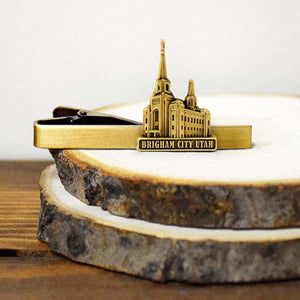 Brigham City Utah Temple Tie Bar