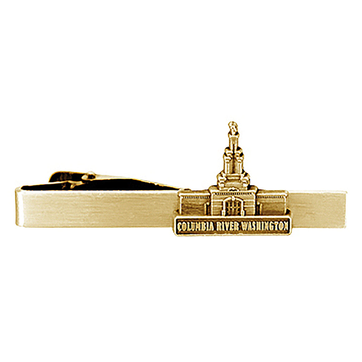 Columbia River Washington Temple Tie Bar
