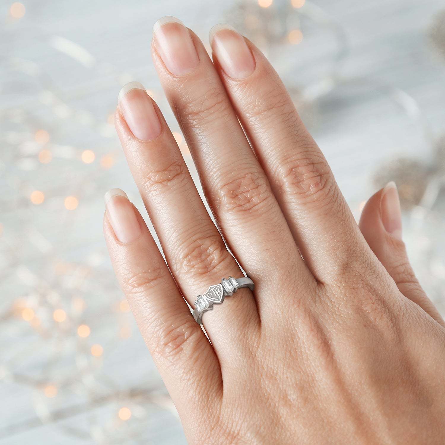 CTR Designer Baguette Ring Sterling Silver Shop Ringmasters