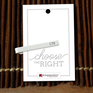 CTR Engraved Tie Bar