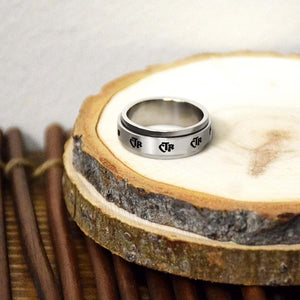 CTR Narrow Spinner Ring - Stainless Steel