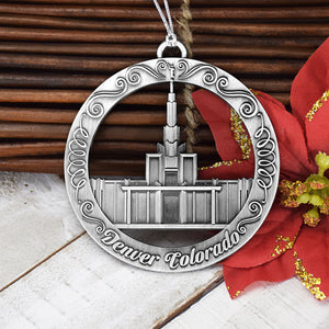 Denver Colorado Temple Ornament