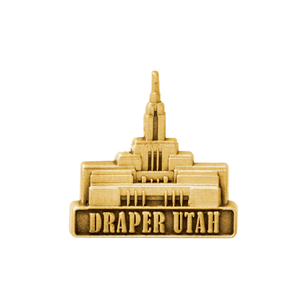 Draper Utah Temple Pin