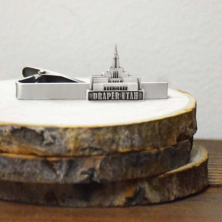 Draper Utah Temple Tie Bar