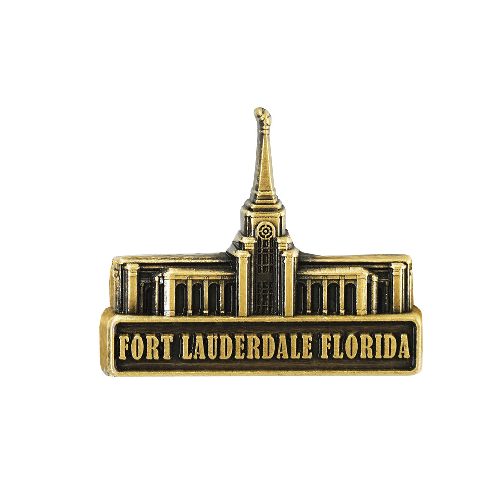 Fort Lauderdale Florida Temple Pin