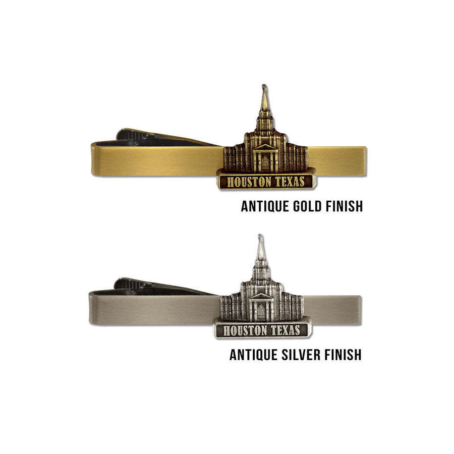 Houston Texas Temple Tie Bar