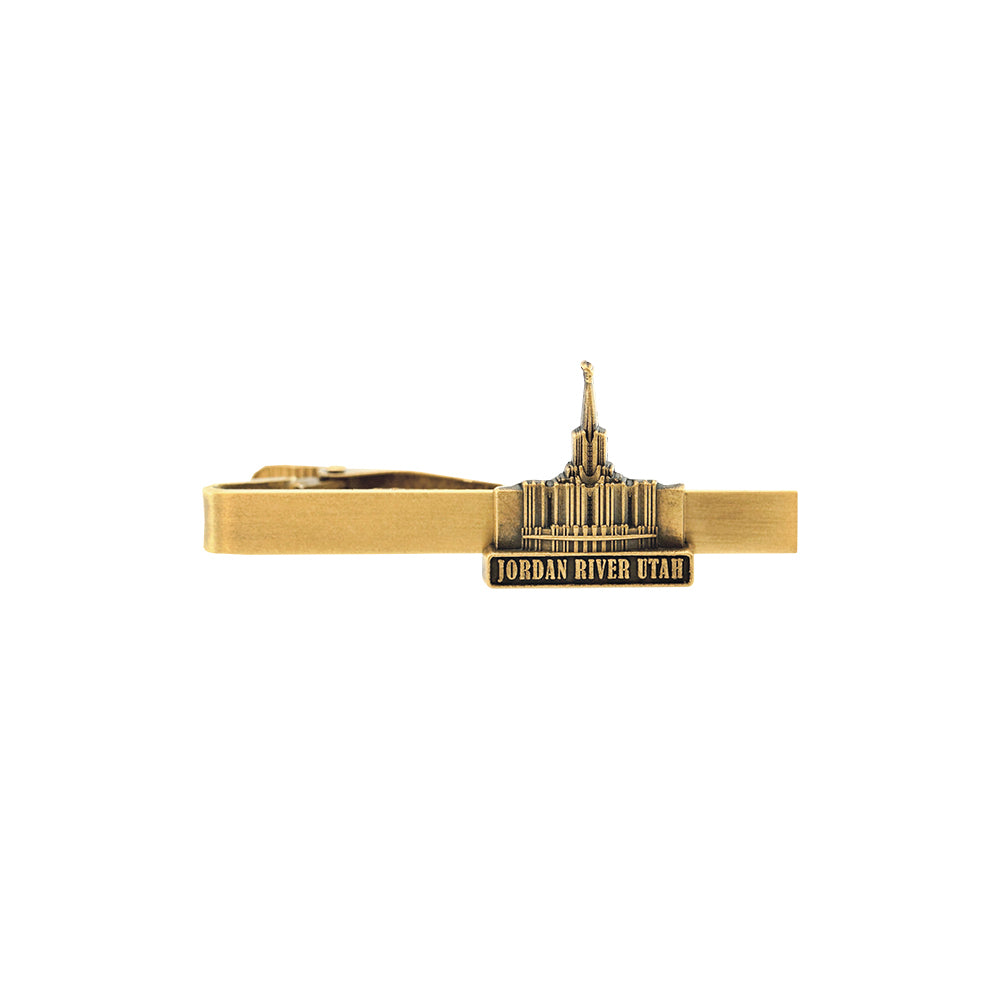 Jordan River Utah Temple Tie Bar