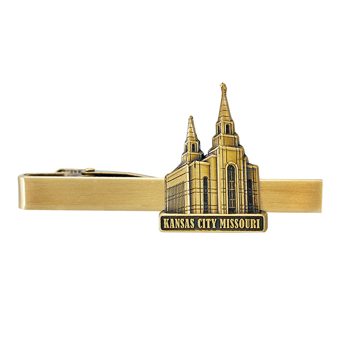 Kansas City Missouri Temple Tie Bar
