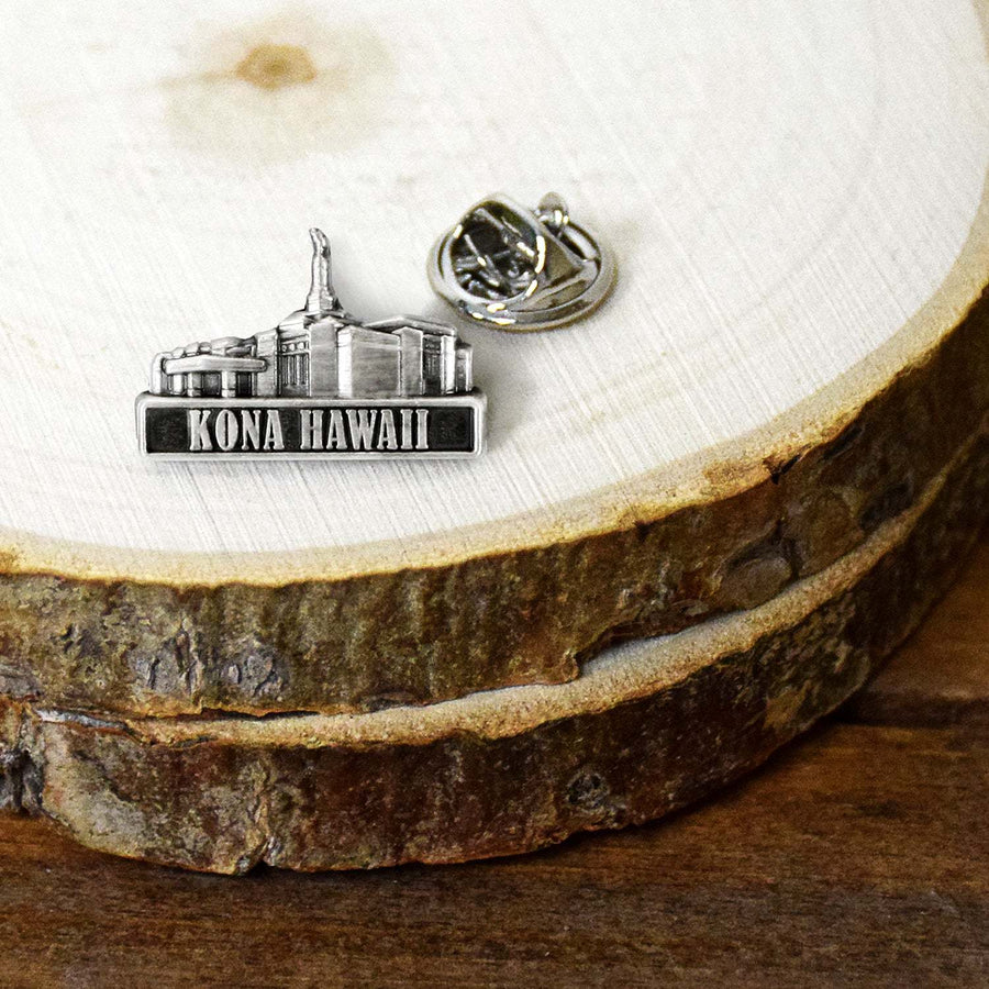 Kona Hawaii Temple Pin
