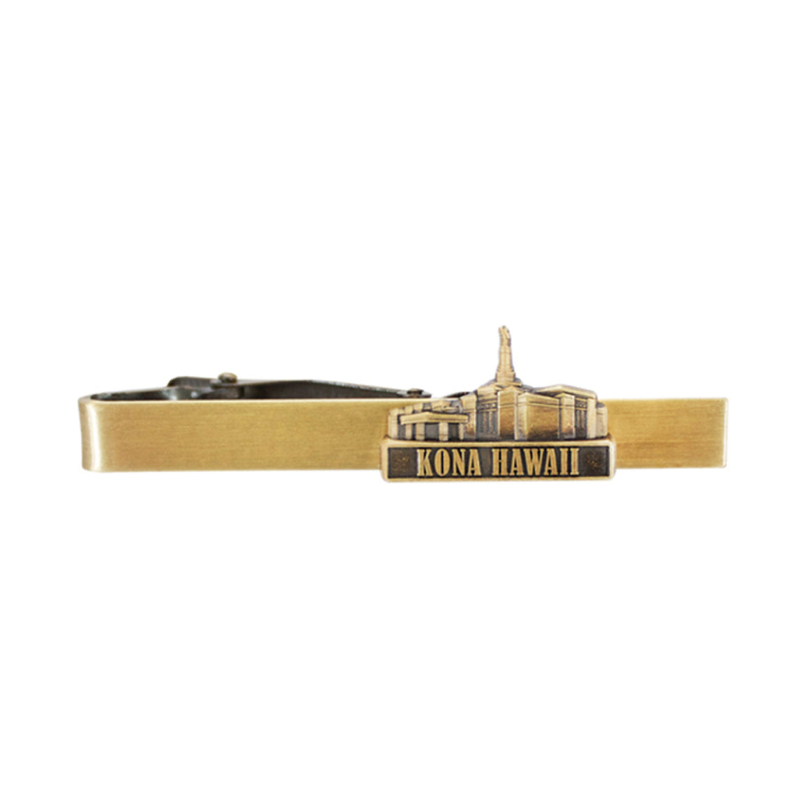 Kona Hawaii Temple Tie Bar
