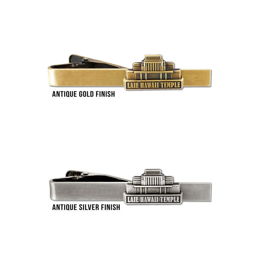 Laie Hawaii Temple Tie Bar