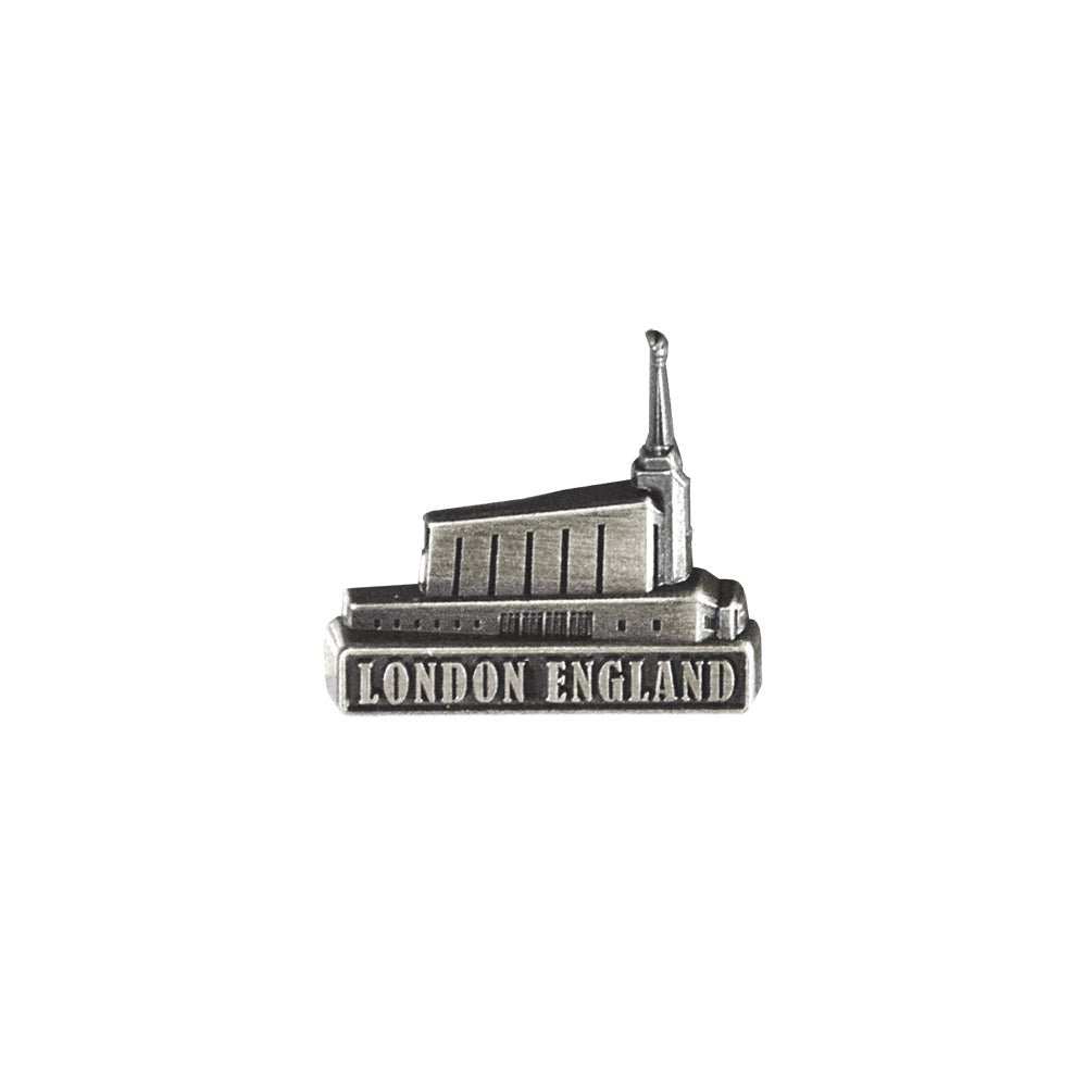 London England Temple Pin