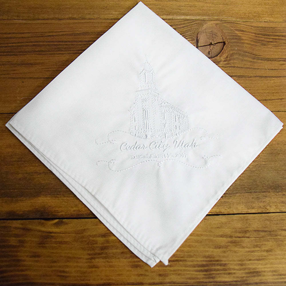 Ringmasters Cedar City Utah Temple Hanky