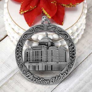 Meridian Idaho Temple Ornament