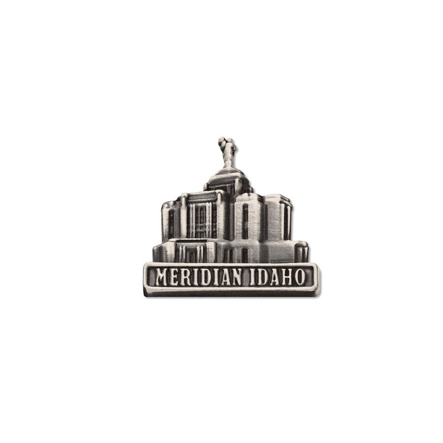 Meridian Idaho Temple Pin