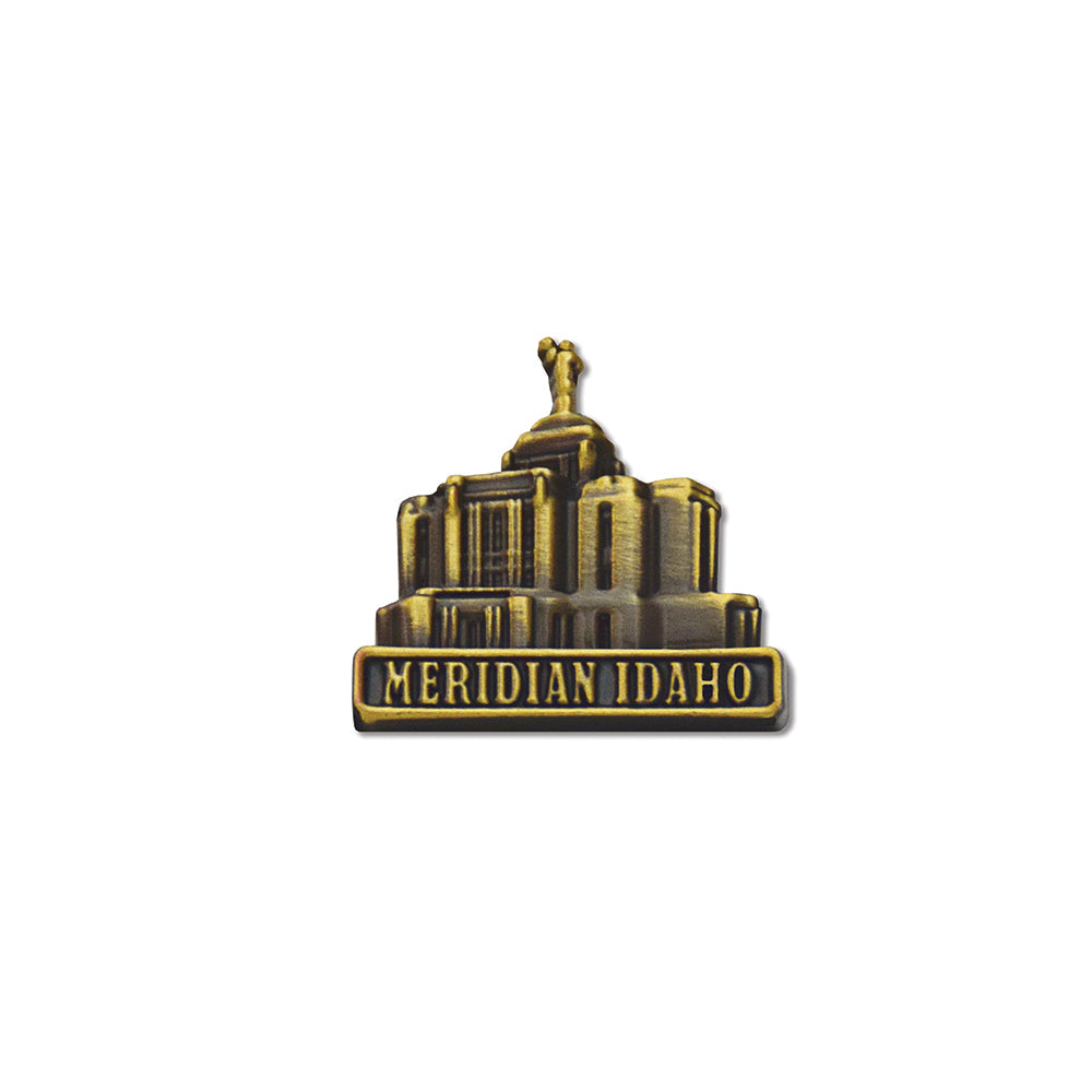 Meridian Idaho Temple Pin