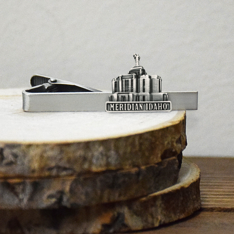 Meridian Idaho Temple Tie Bar