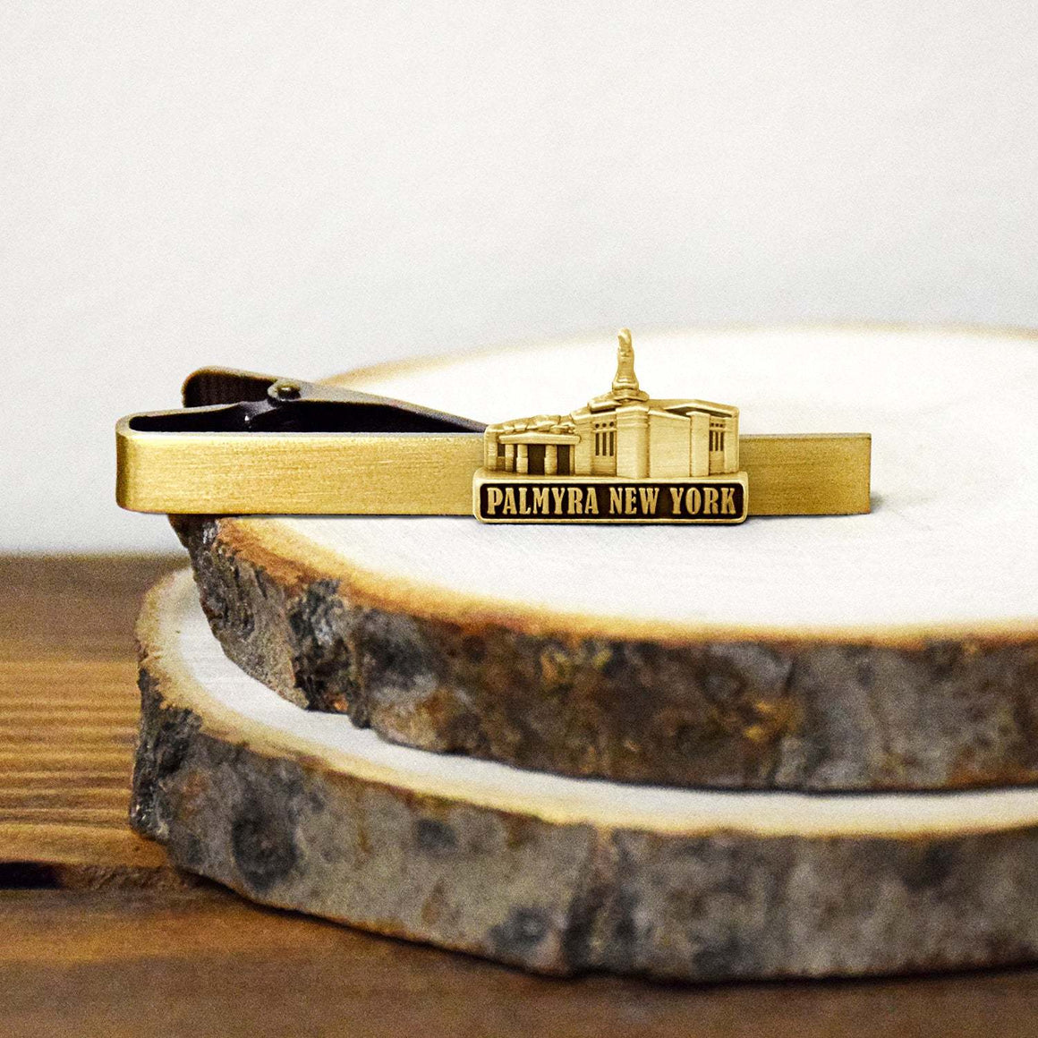 Palmyra New York Temple Tie Bar