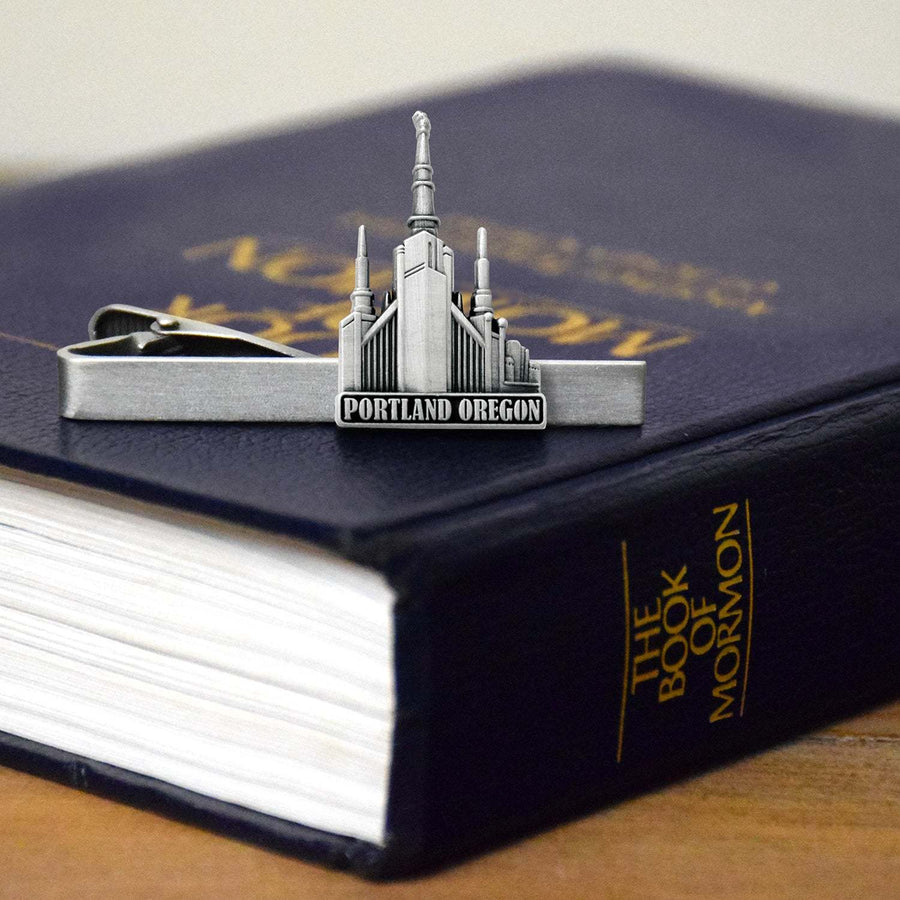 Portland Oregon Temple Tie Bar