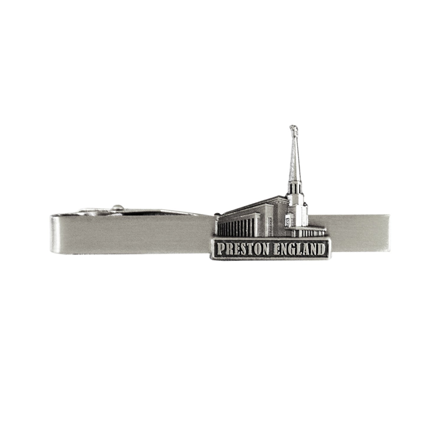Preston England Temple Tie Bar