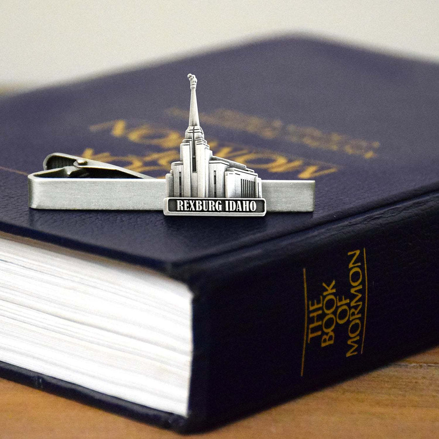 Rexburg Idaho Temple Tie Bar