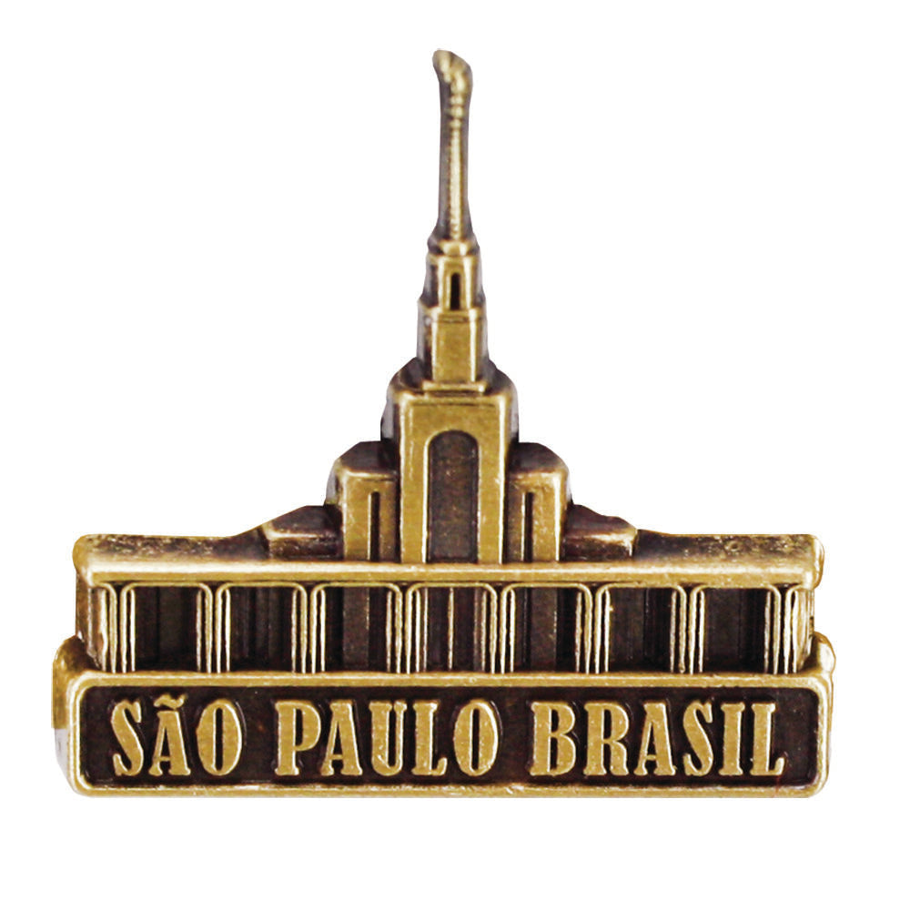 Sao Paulo Brasil Temple Pin