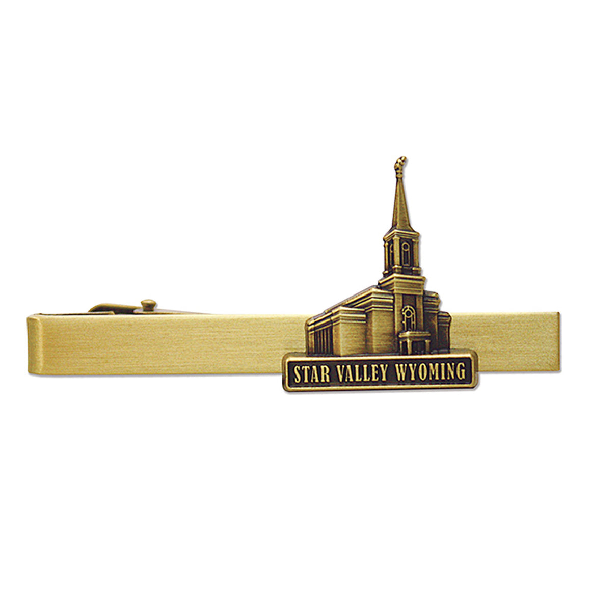 Star Valley Wyoming Temple Tie Bar