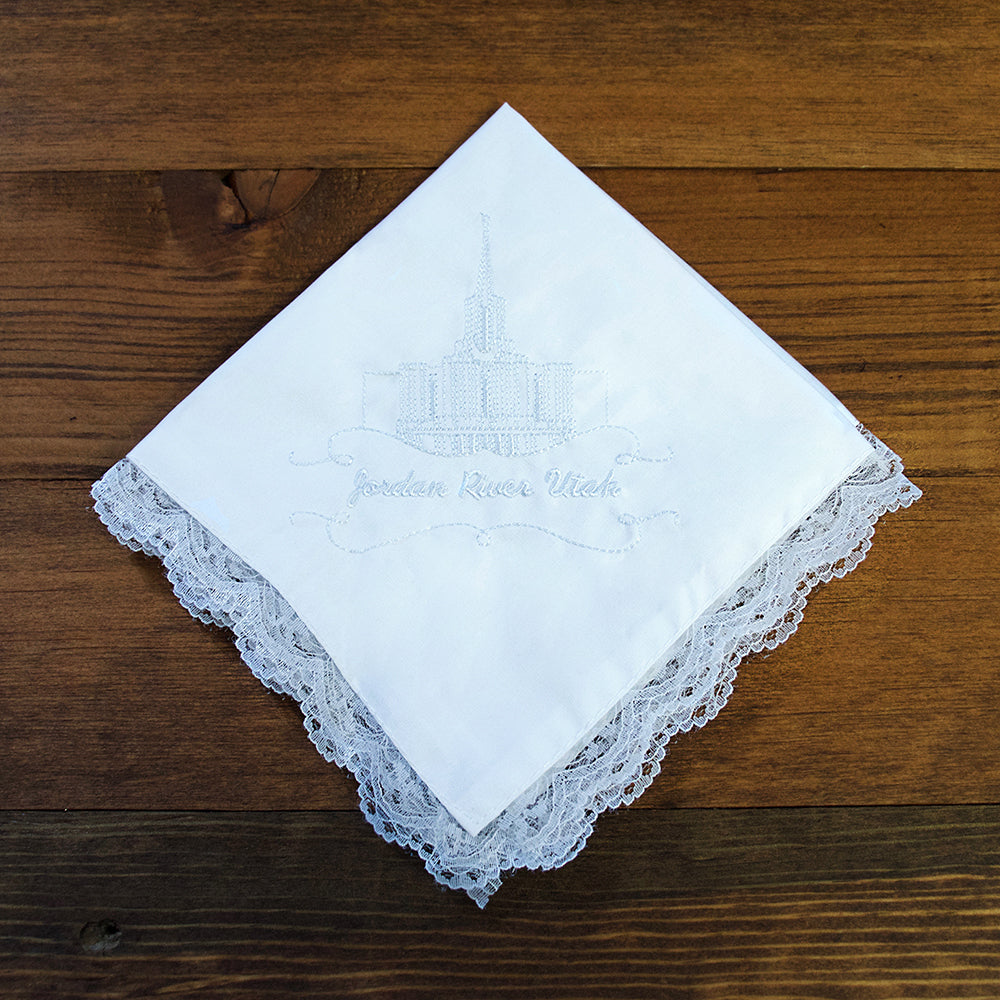 Ringmasters Jordan River Utah with Lace Hanky