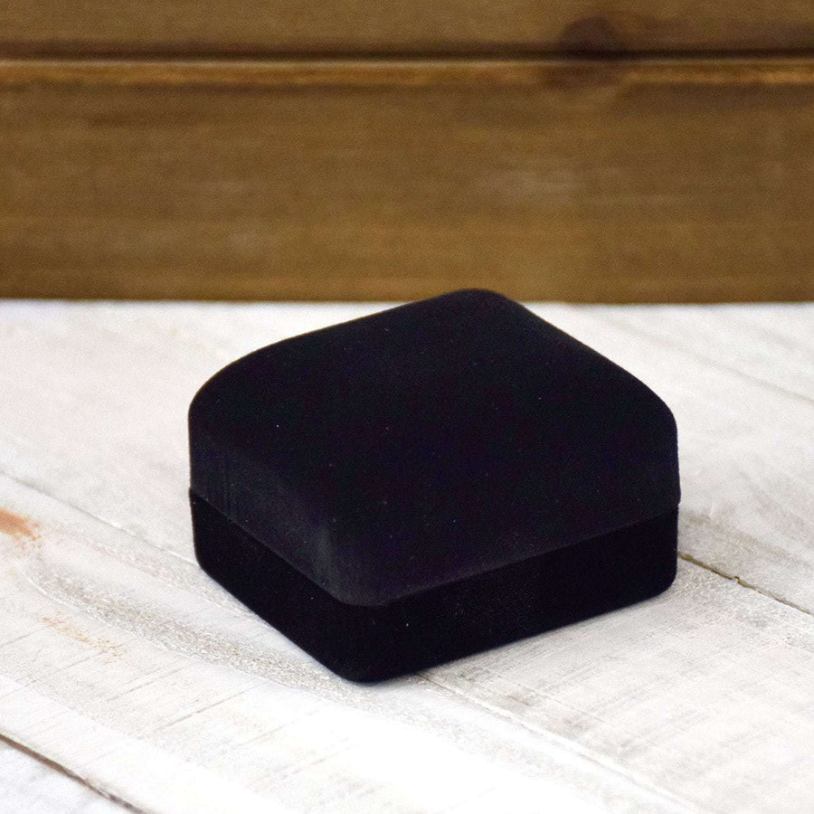 Black Velvet Ring Box
