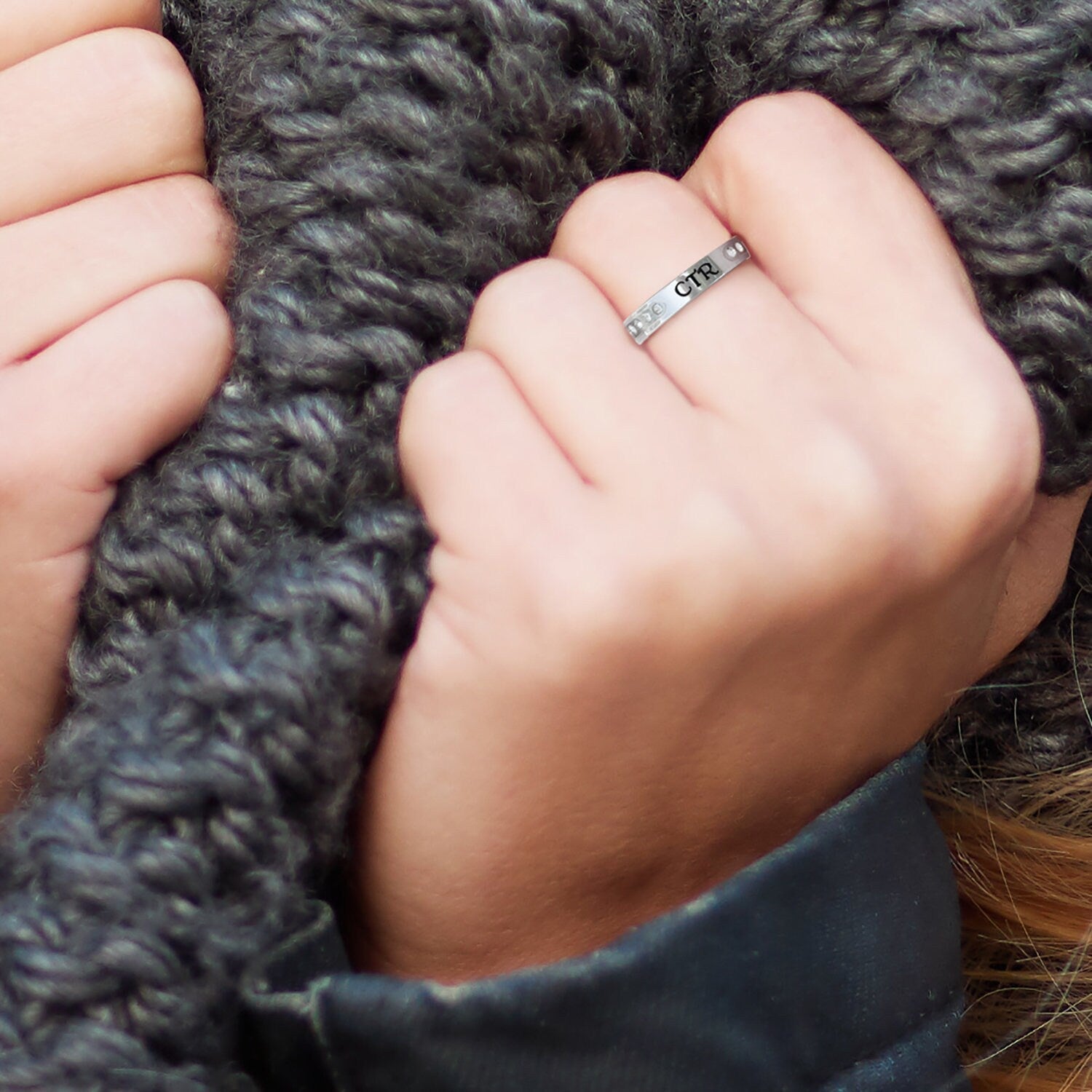 Cool Ctr Rings CTR Twinkle Ring - Stainless Steel - Shop Ringmasters