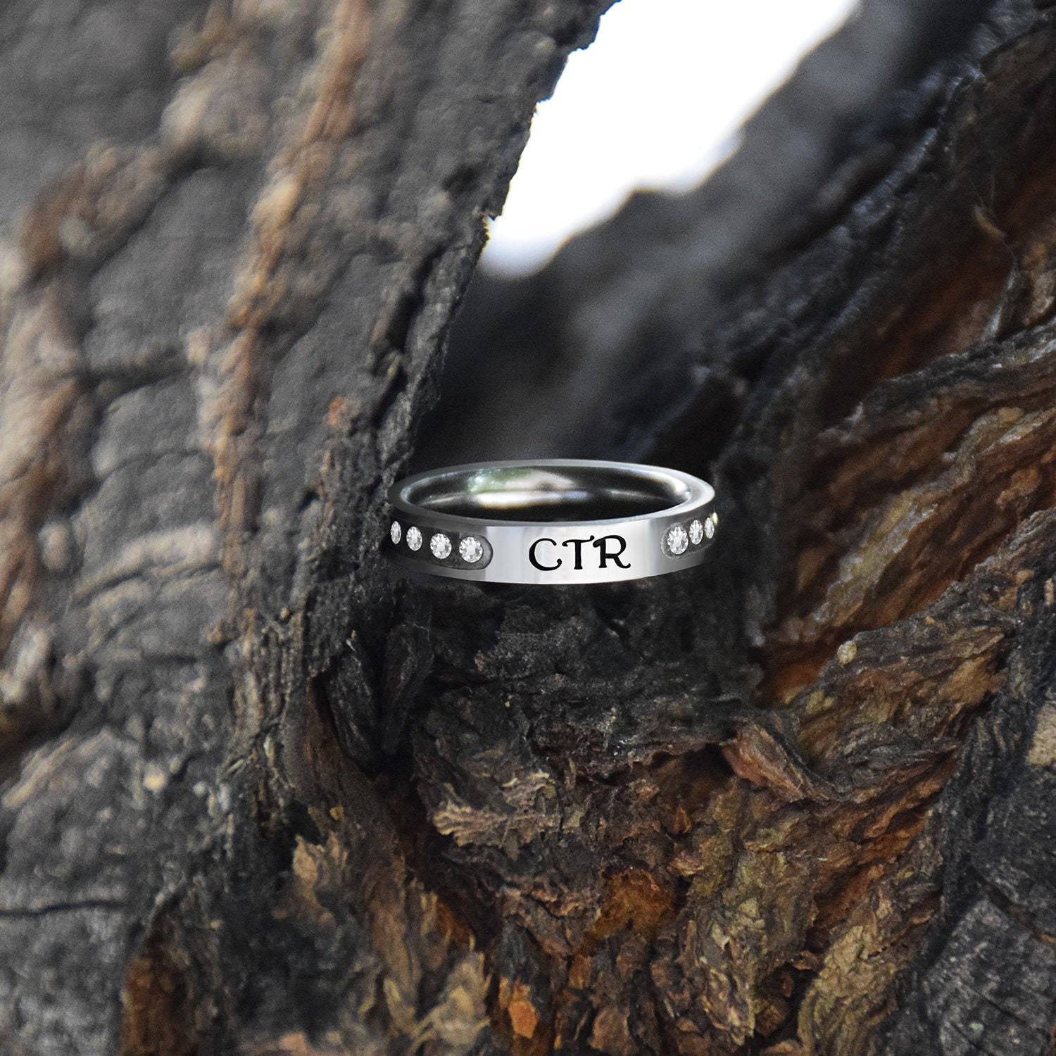 Cool Ctr Rings CTR Twinkle Ring - Stainless Steel - Shop Ringmasters