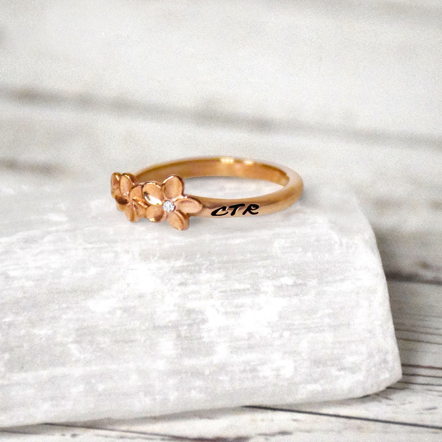 LDS Plumeria CTR Ring (4)