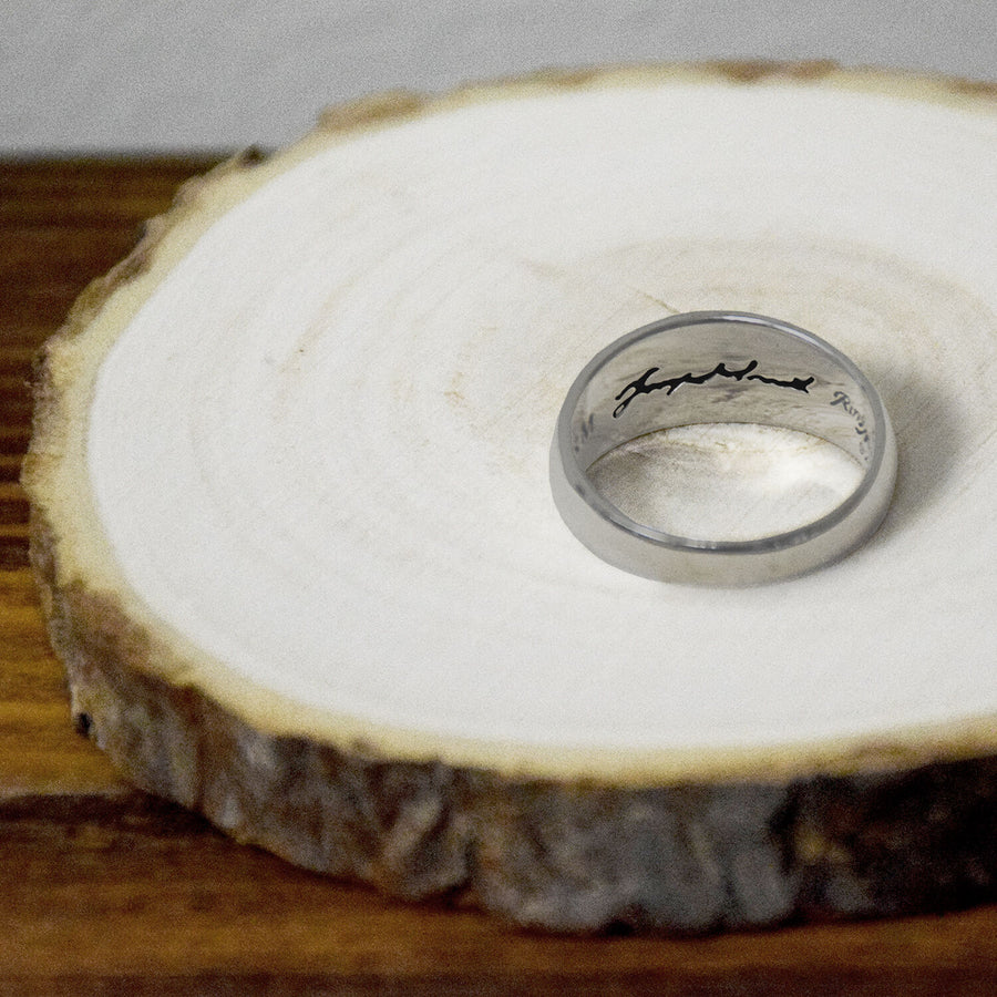 Joseph Smith Sterling Silver Replica Ring - Sterling Silver (Available in sizes 5-16)
