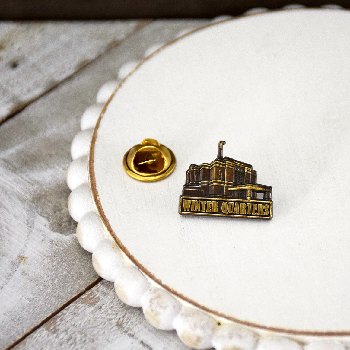 Winter Quarters Temple Pin