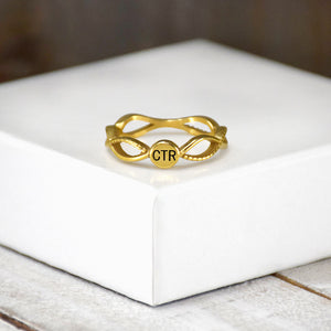 Eloise CTR Stainless Steel Ring - Choose The Right