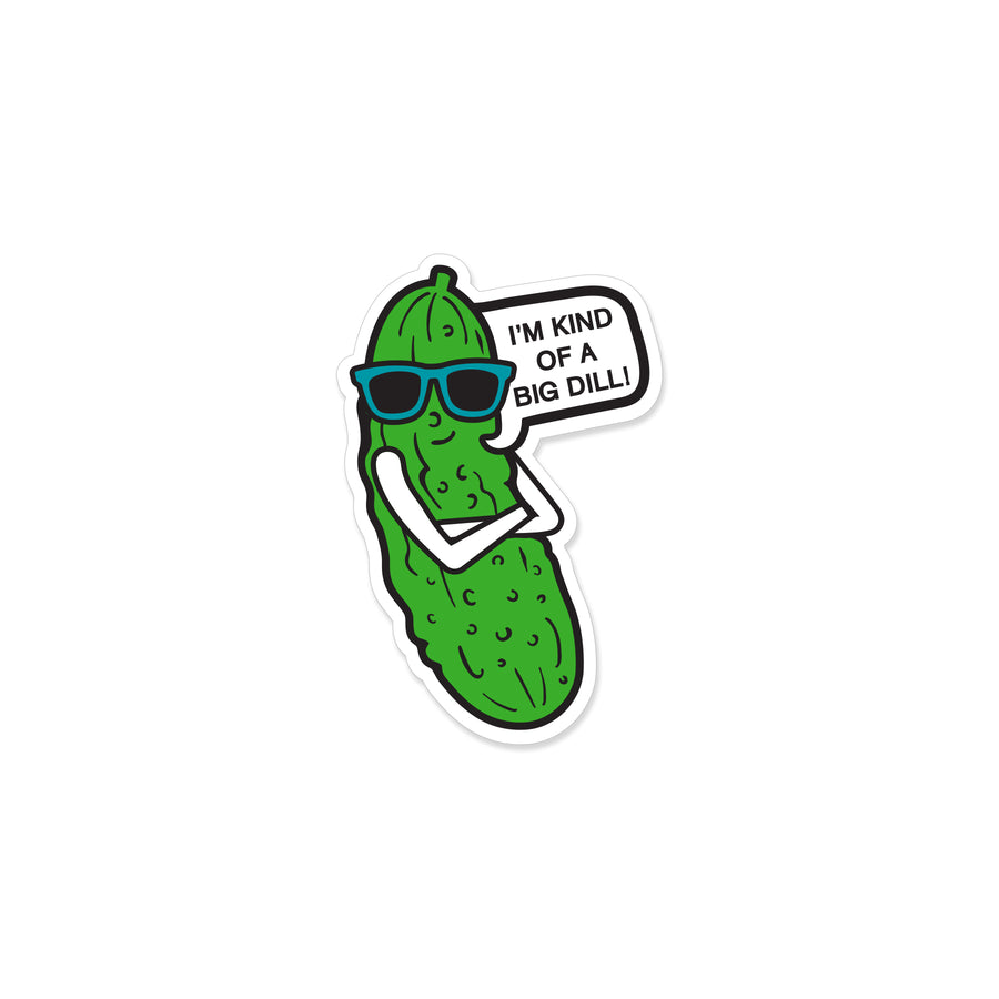 Lifebeats I'm Kind of a Big Dill Pickle Vinyl Sticker