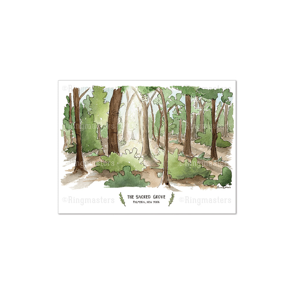 Art, Sacred Grove 3X4