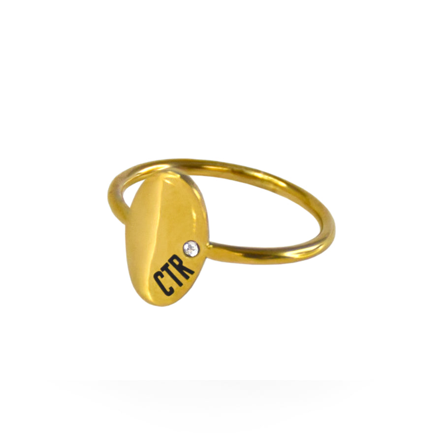 Oval Stainless Steel CTR Choose the Right Ring Size 5