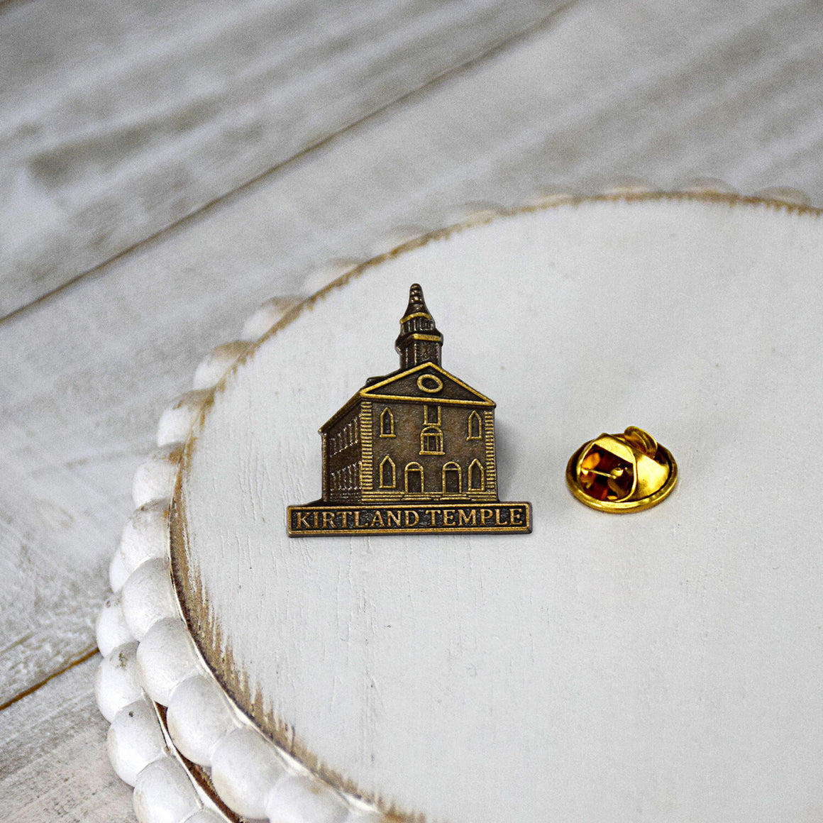 Kirtland Ohio Antique Gold Temple Tie Pin