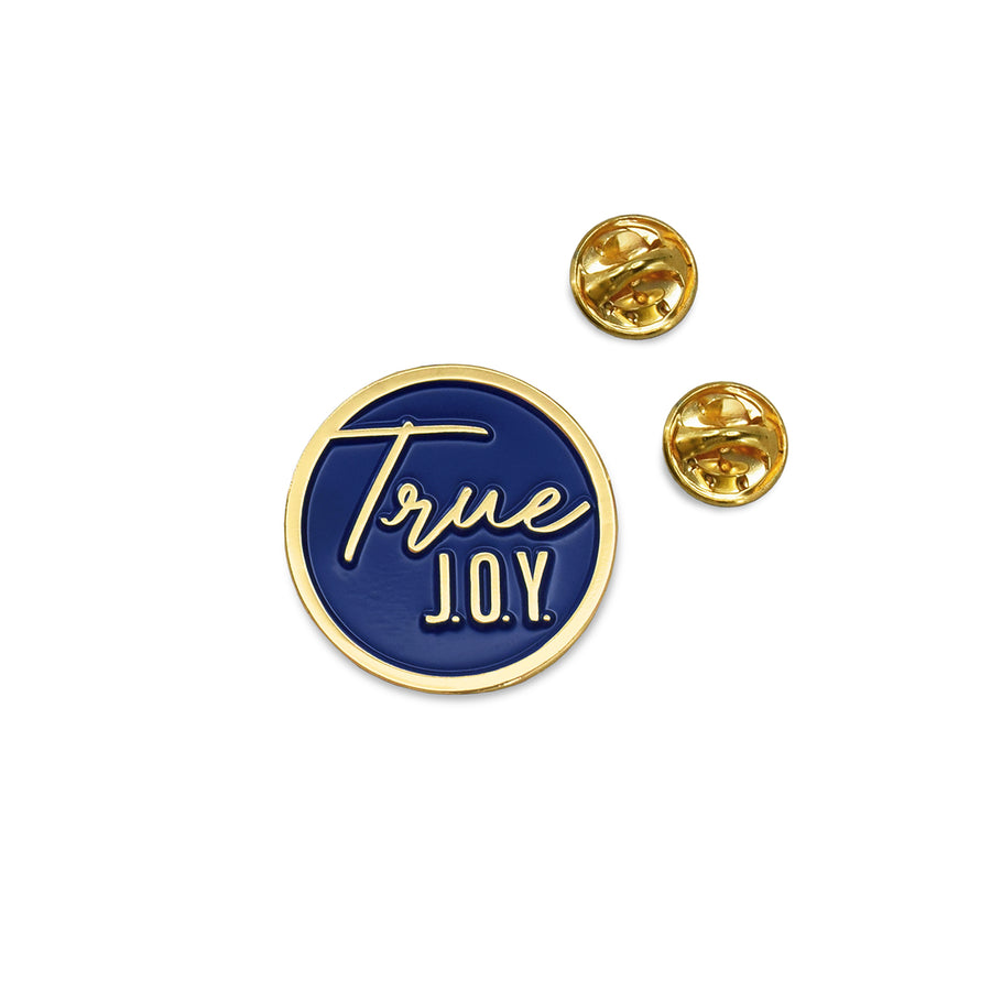 True J.O.Y. (Jesus, Yourself, Others) 1.25" Enamel Pin