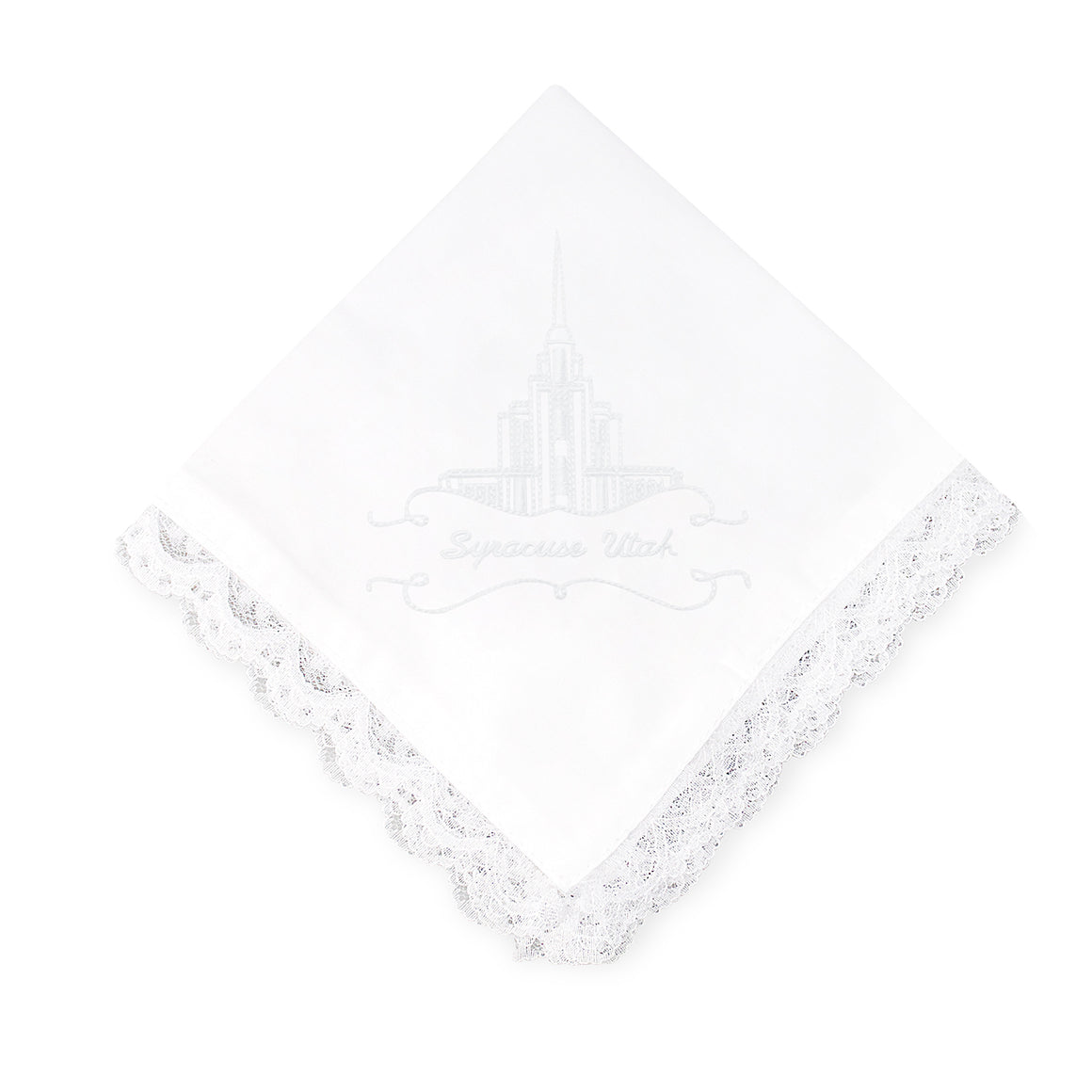 Hanky, Temple, Syracuse Lace*