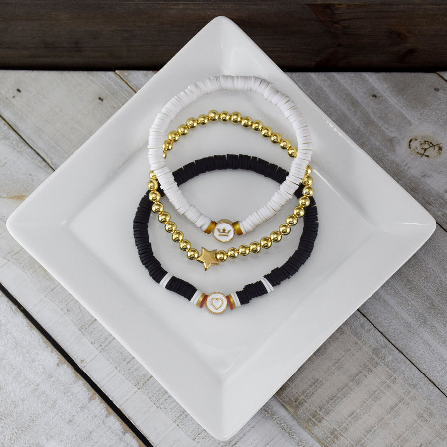 CTR Heishi Bracelet Set