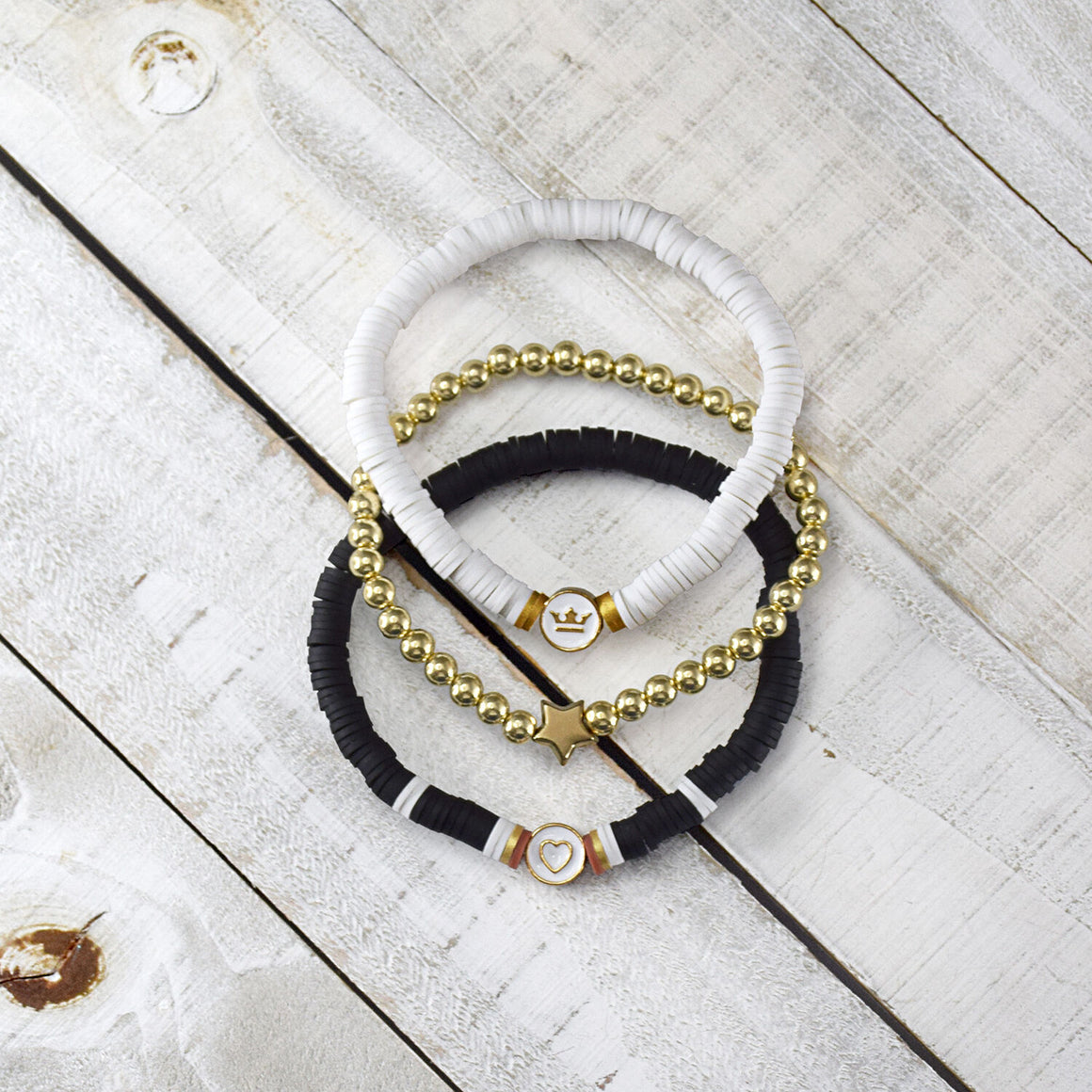 CTR Heishi Bracelet Set