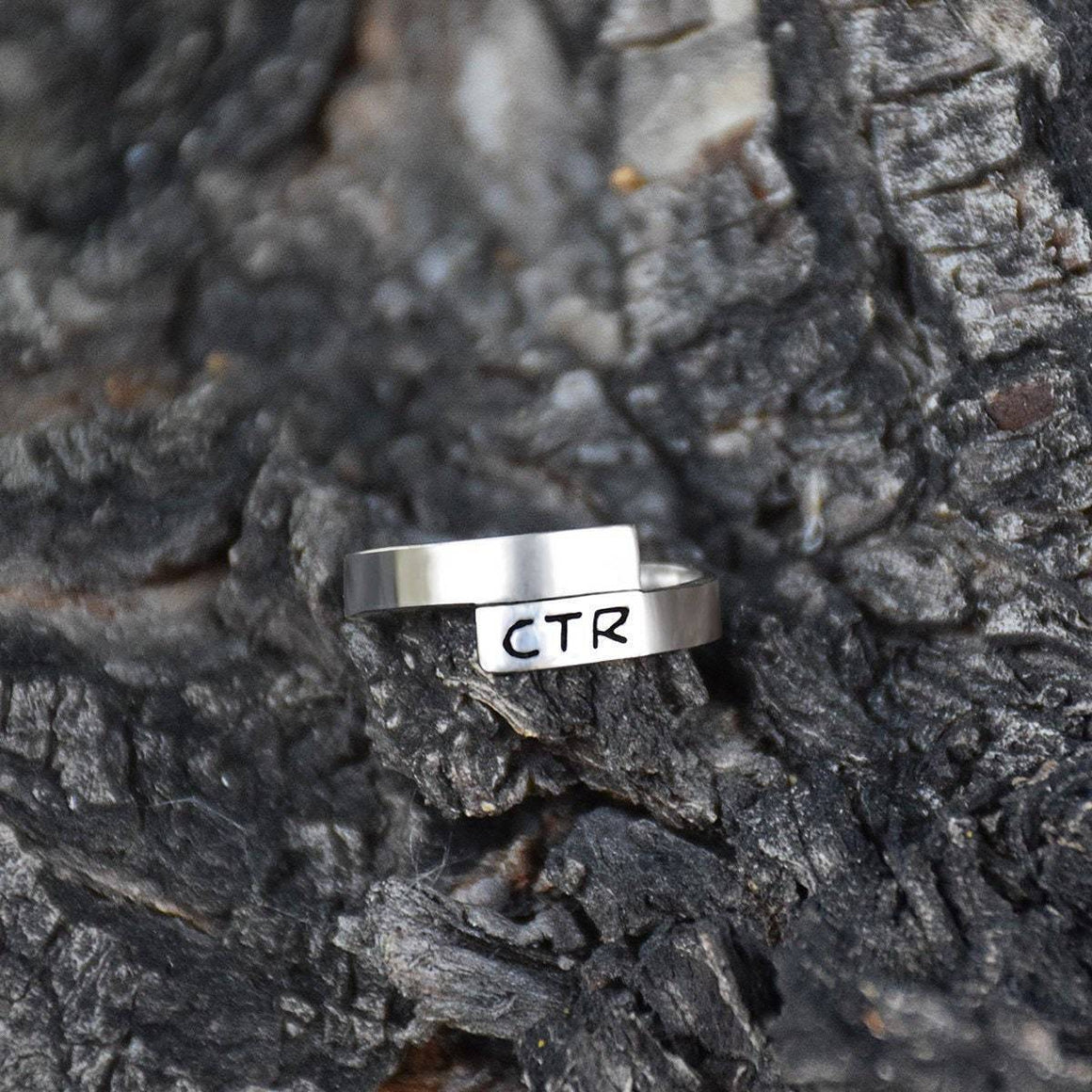 CTR Orbit Antiqued - Sterling Silver