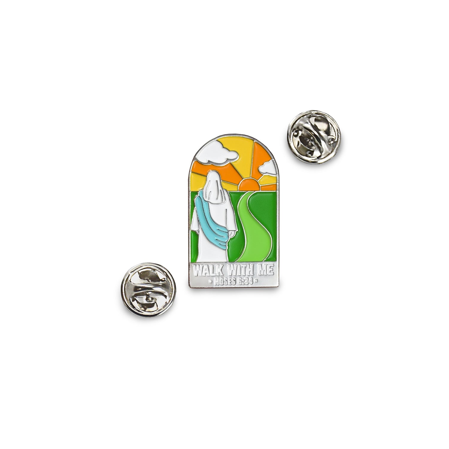 Walk With Me 2026 Youth Theme Enamel Pin for The Church of Jesus Christ of Latter-day Saints