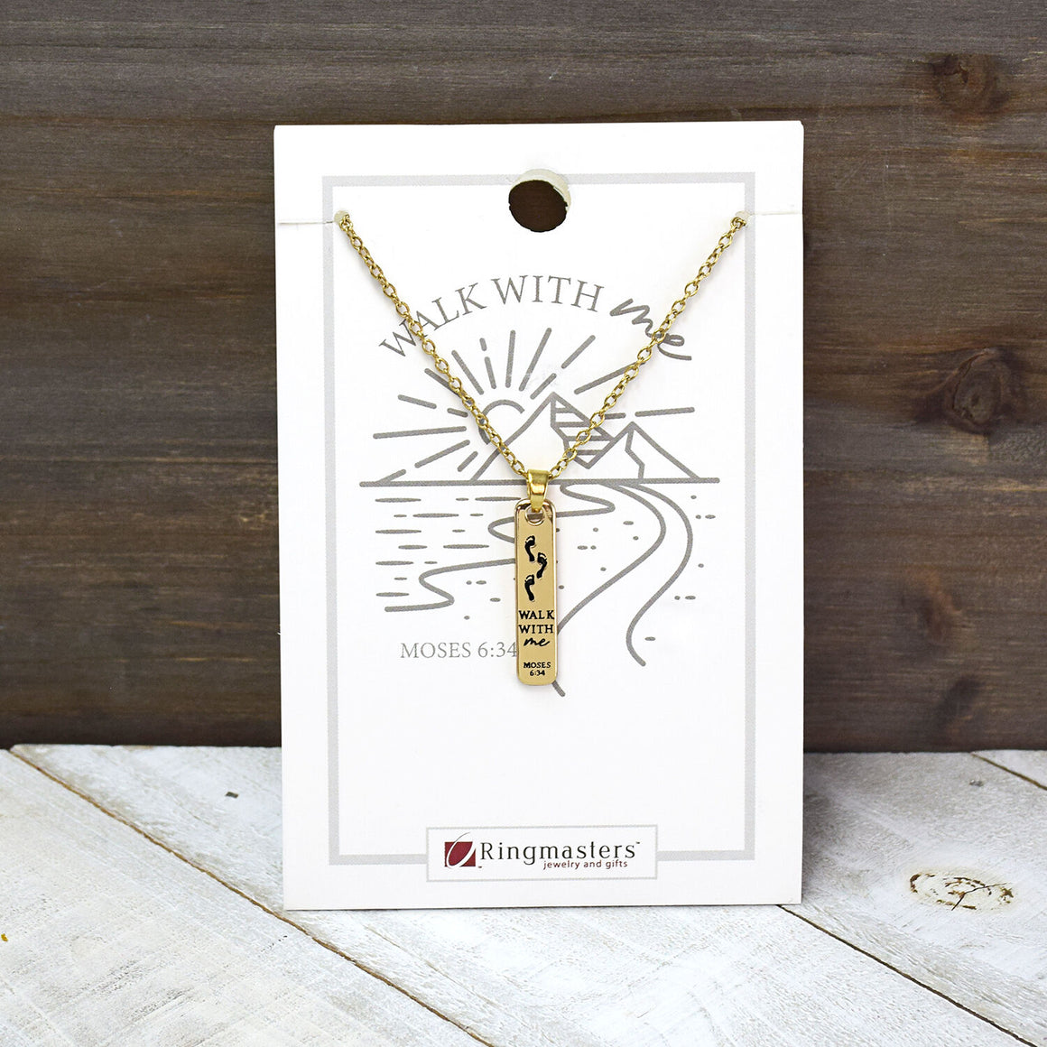 Walk With Me 2026 Youth Theme Disciple Necklace for The Church of Jesus Christ of Latter-day Saints